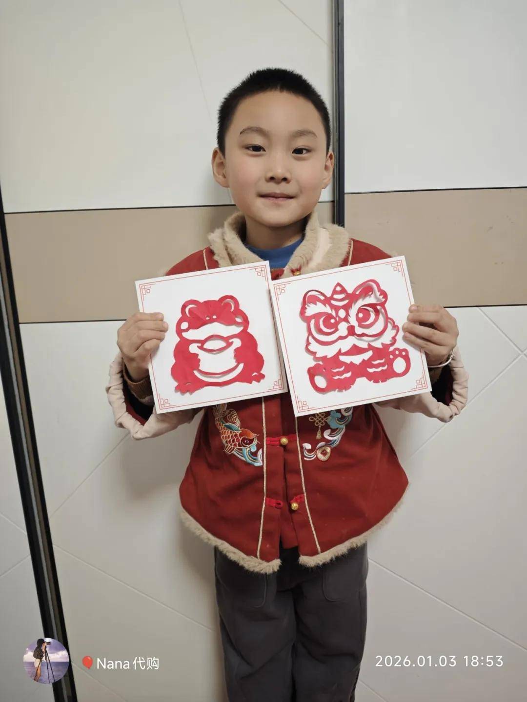 蘇州市三元實驗小學校開展“剪紙納福迎新春”活動