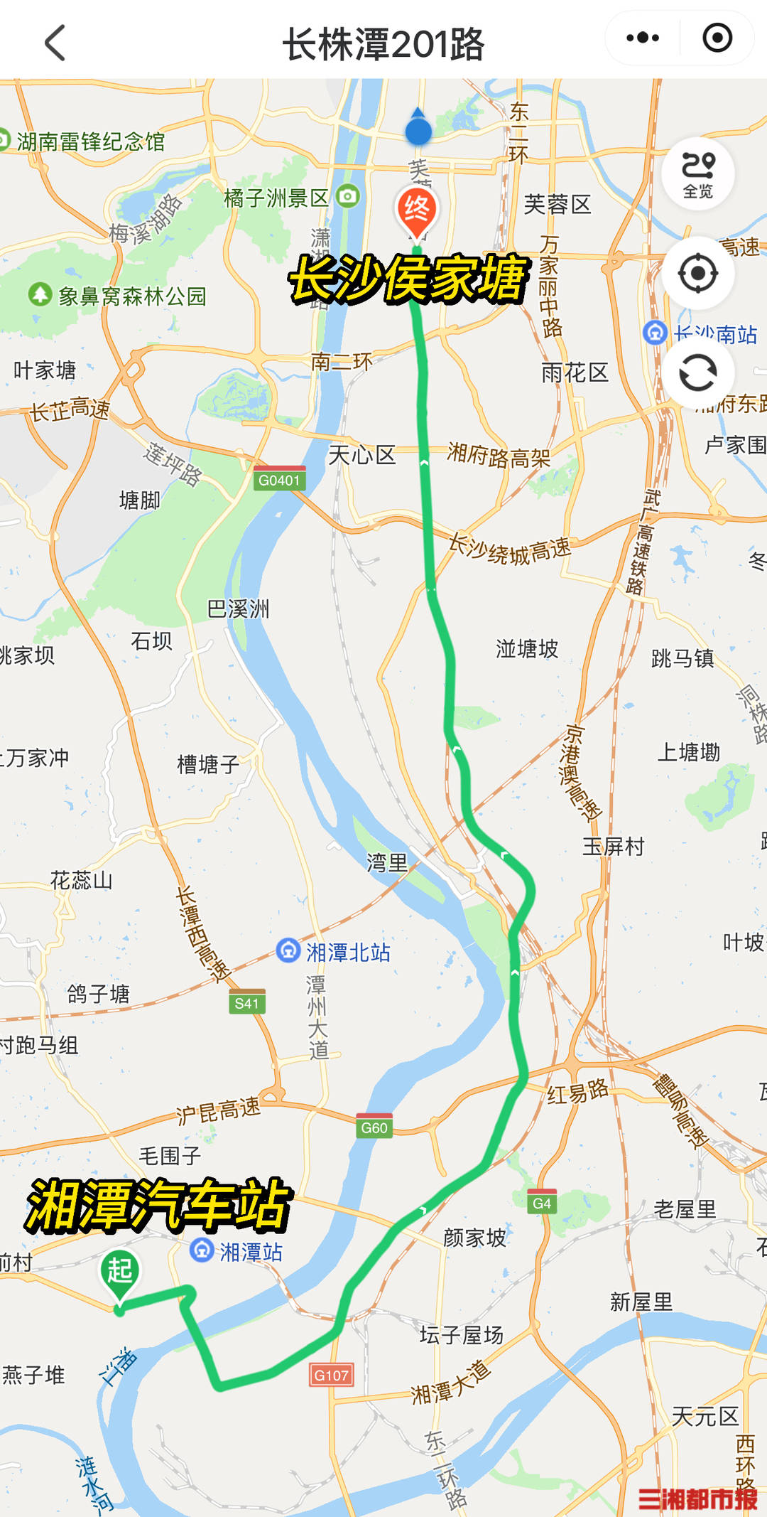 “玩在長沙，吃在湘潭”：長株潭201路變身“美食文旅專線”