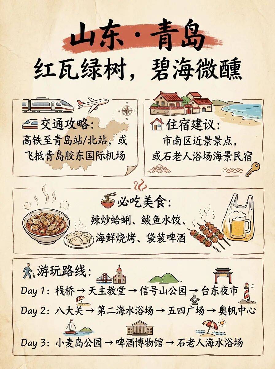 一定要去的6個地方，這份旅行清單請收好（建議收藏）