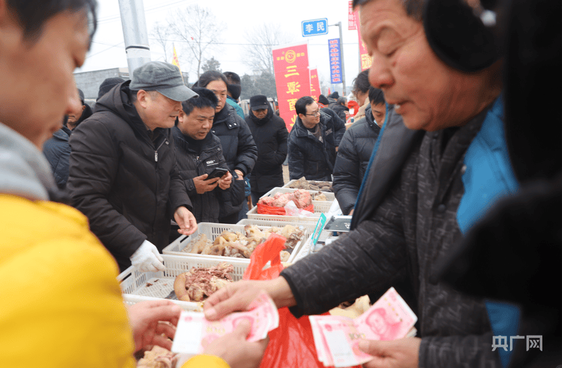 河南鎮平：“美食小鎮”年味濃