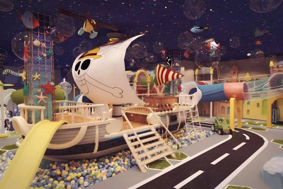 陝西遊樂場裝修施工，陝西兒童樂園裝修施工，遊樂場裝修要點