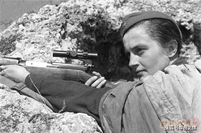 原創老照片：二戰時期，蘇聯加入衛國戰爭女性之多歷史罕見
