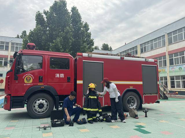 濟源：克井實驗幼兒園開展消防安全主題教育活動