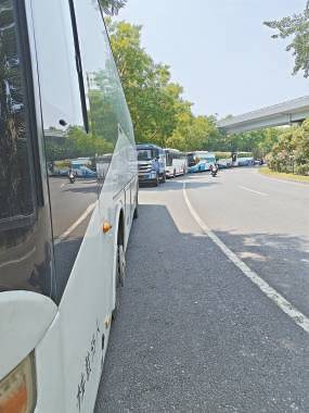 旅遊大巴亂停車盼治理
