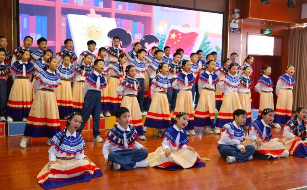 原創臨沂三河口小學開展主旋律歌曲合唱展演活動