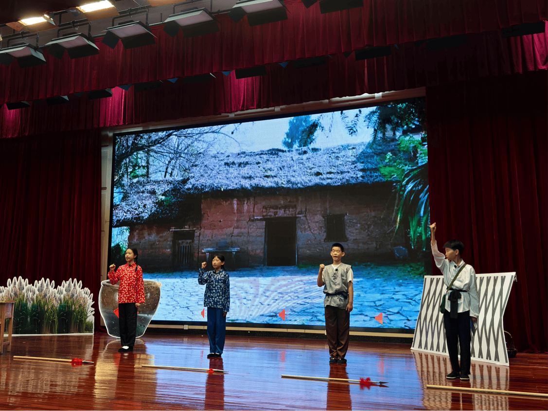 河北保定：小學生演活課本英雄 紅色教育“活”起來
