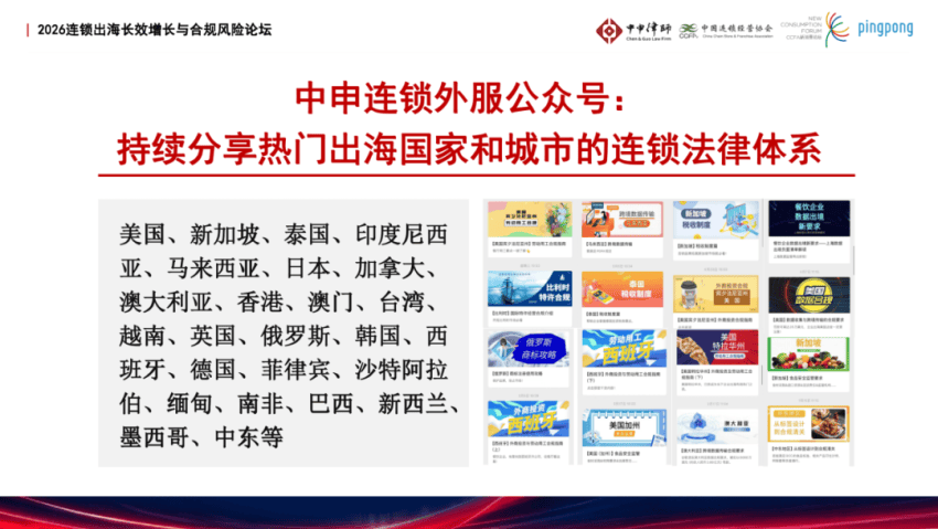 從本土到全球：連鎖品牌出海的合規與法律挑戰