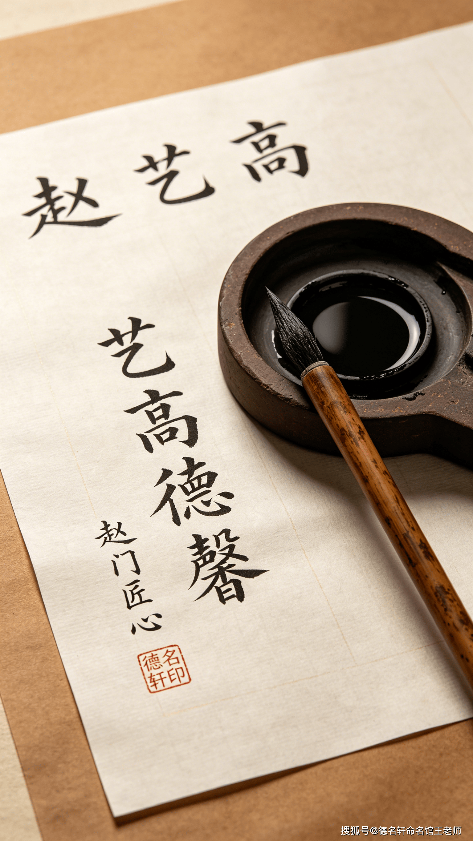 2026年寶寶起名案例 趙藝高：藝高德馨，趙門匠心
