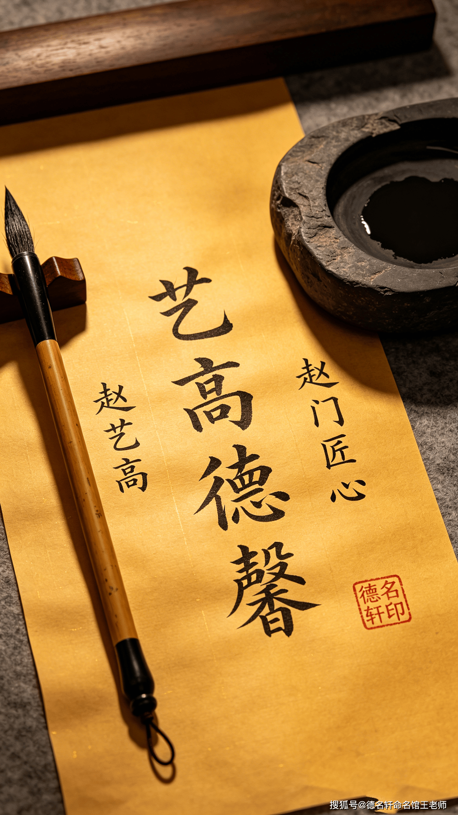 2026年寶寶起名案例 趙藝高：藝高德馨，趙門匠心