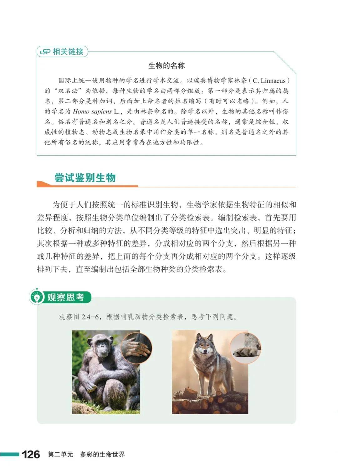 濟南版七年級生物上冊電子課本(2026新教材)