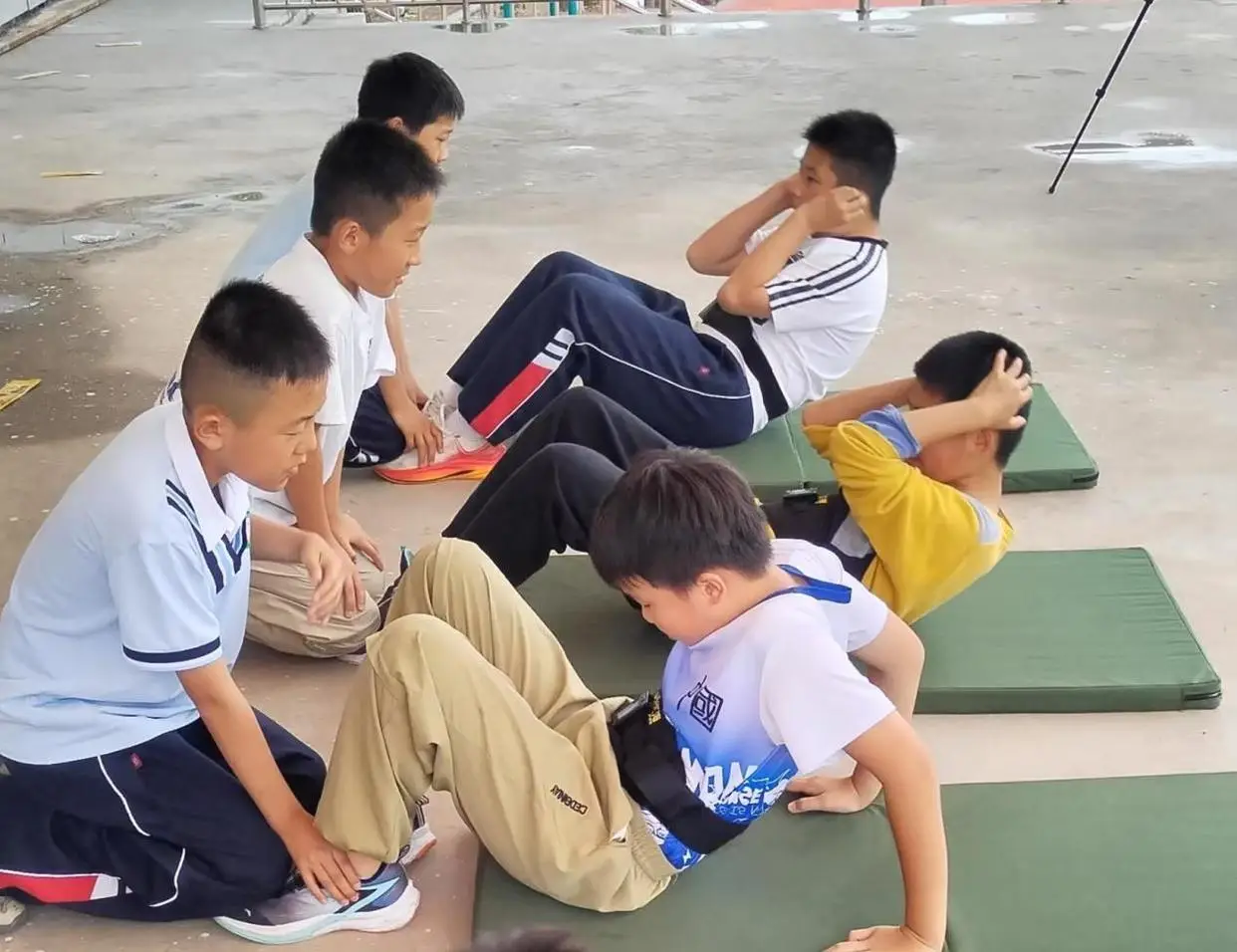 原創莒南縣第三小學開展夏季學生體質健康抽測工作