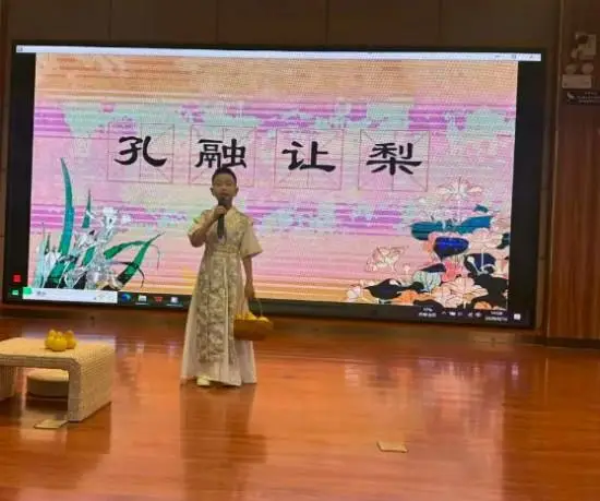 原創臨沂三河口小學舉行講成語故事比賽