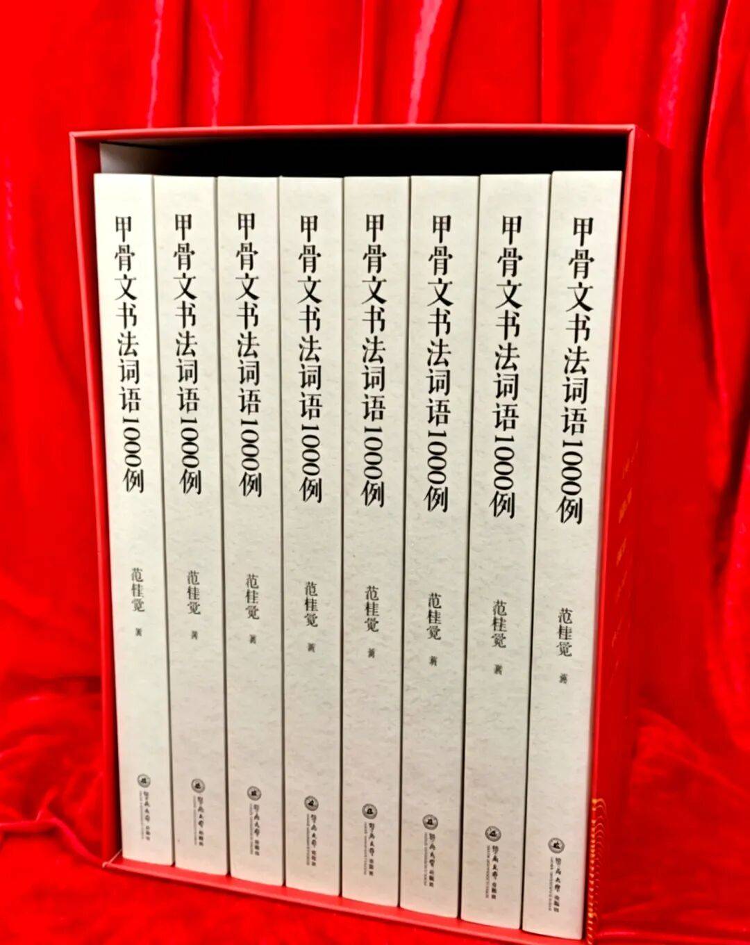 範桂覺攜四部書法新著助力書法用字迴歸嚴謹