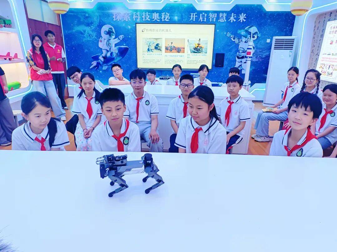 科技教育|南陽師範學院機器人科普團隊走進市二十三小