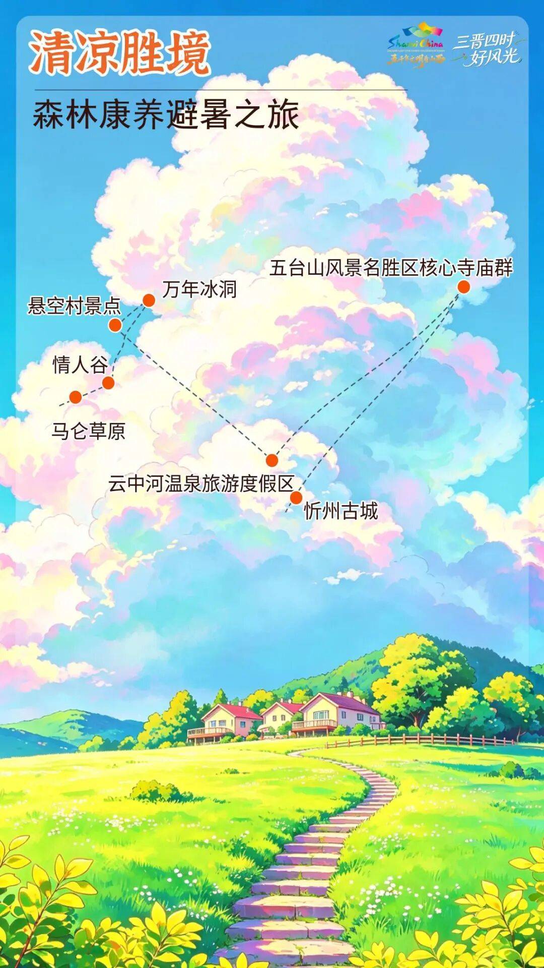 “康養山西 夏養山西”暑期精品旅遊線路釋出（下）
