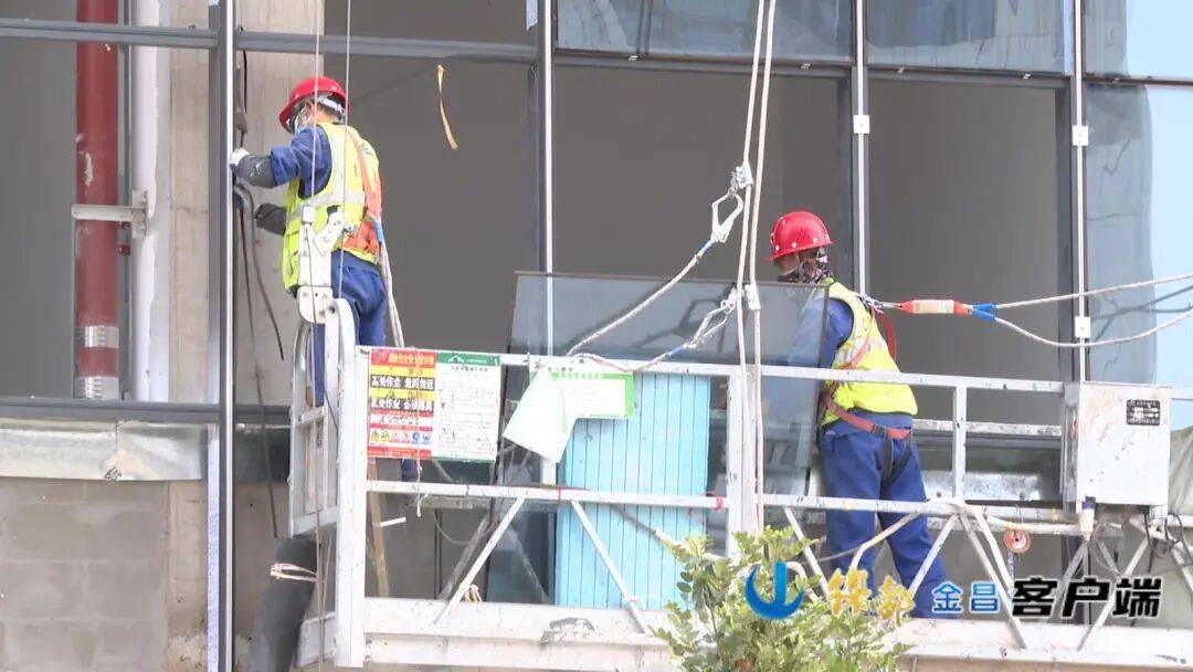 金昌經開區保障性租賃住房專案進入收尾階段