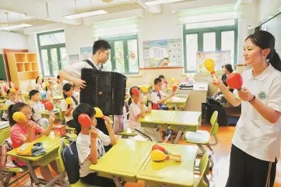 上海小學生愛心暑託班開班 辦班點覆蓋所有街鎮