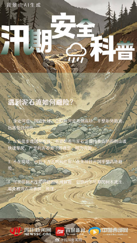 汛期安全不鬆懈！最新避險指南請收藏