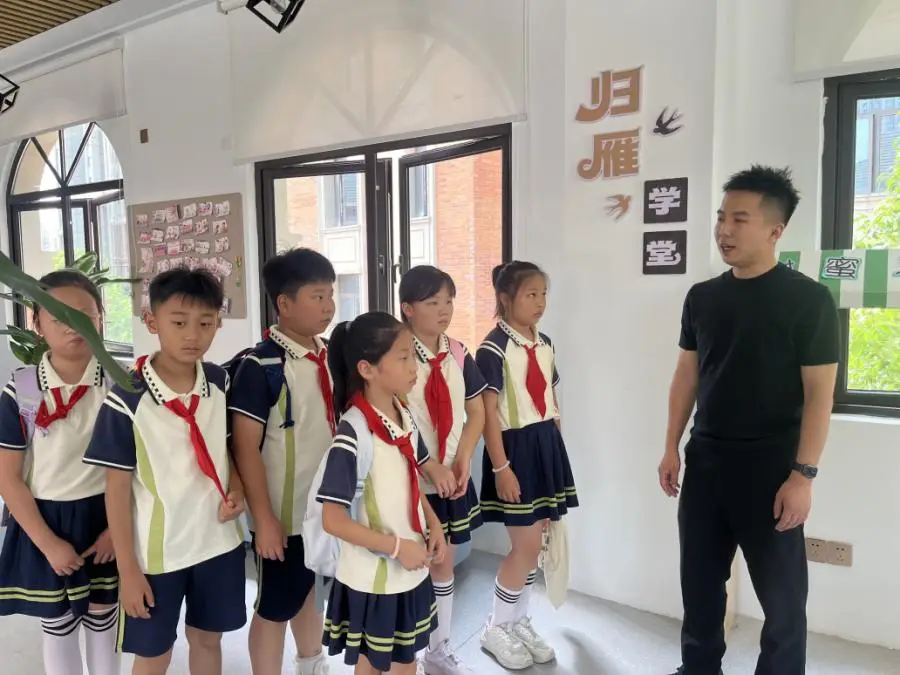 合肥市躍進小學：零距離看基層治理 童心致敬平凡堅守