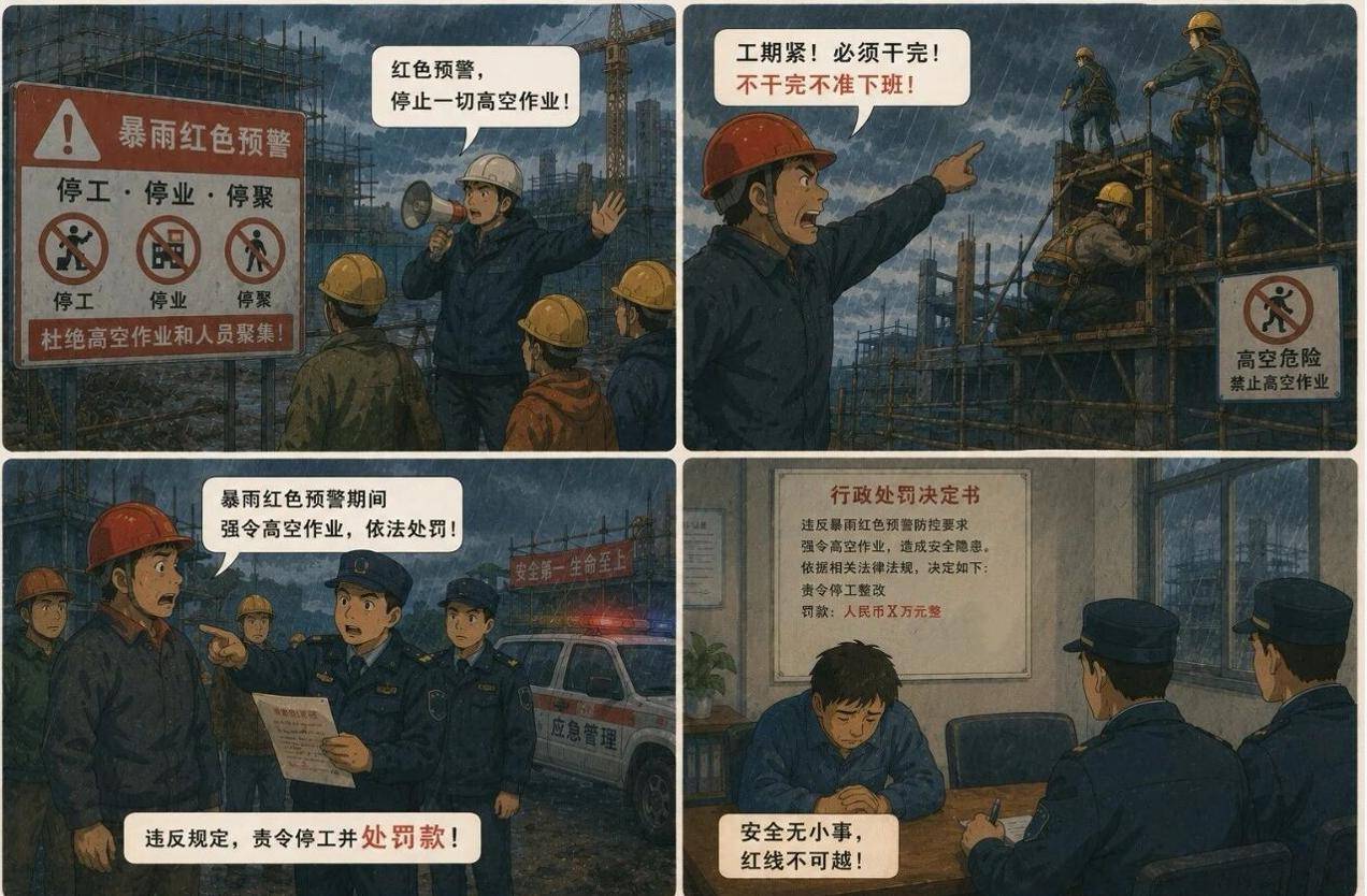 擅自折返、網上造謠、進山看水……暴雨預警期間，這四類行為觸犯法律