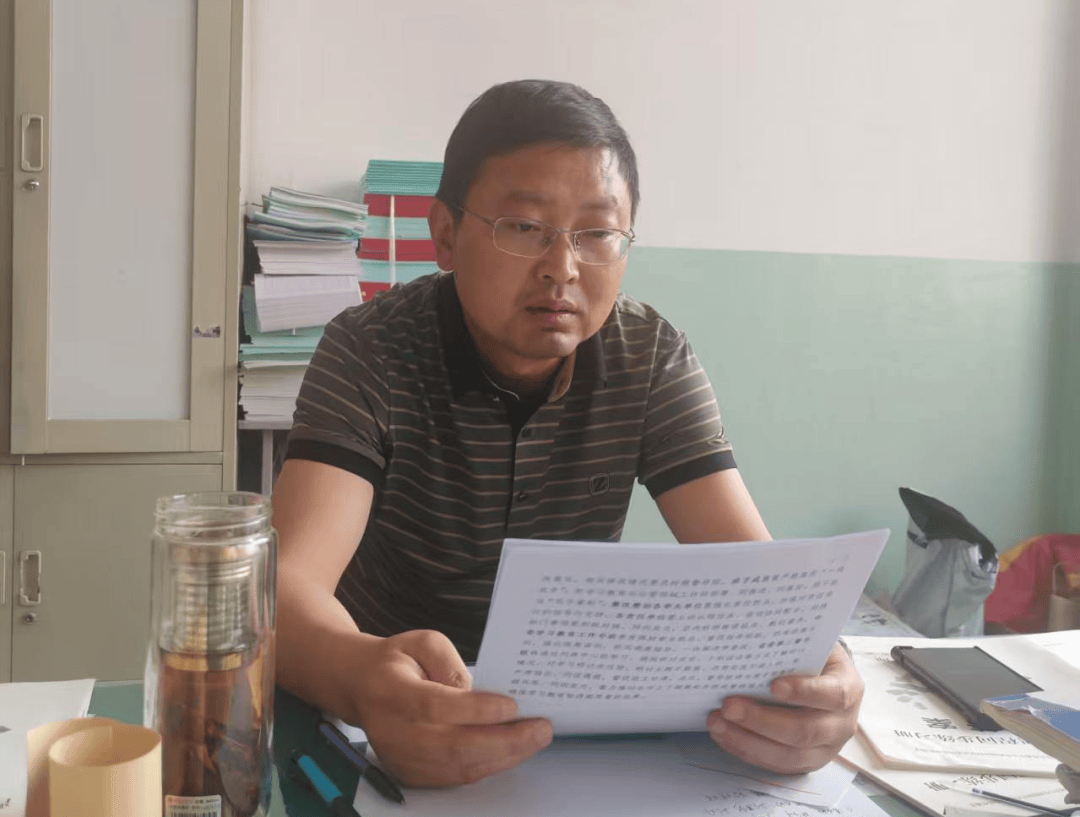 忻州市優秀共產黨員——原平市第一中學高一年級主任、班主任、數學教師胡增強