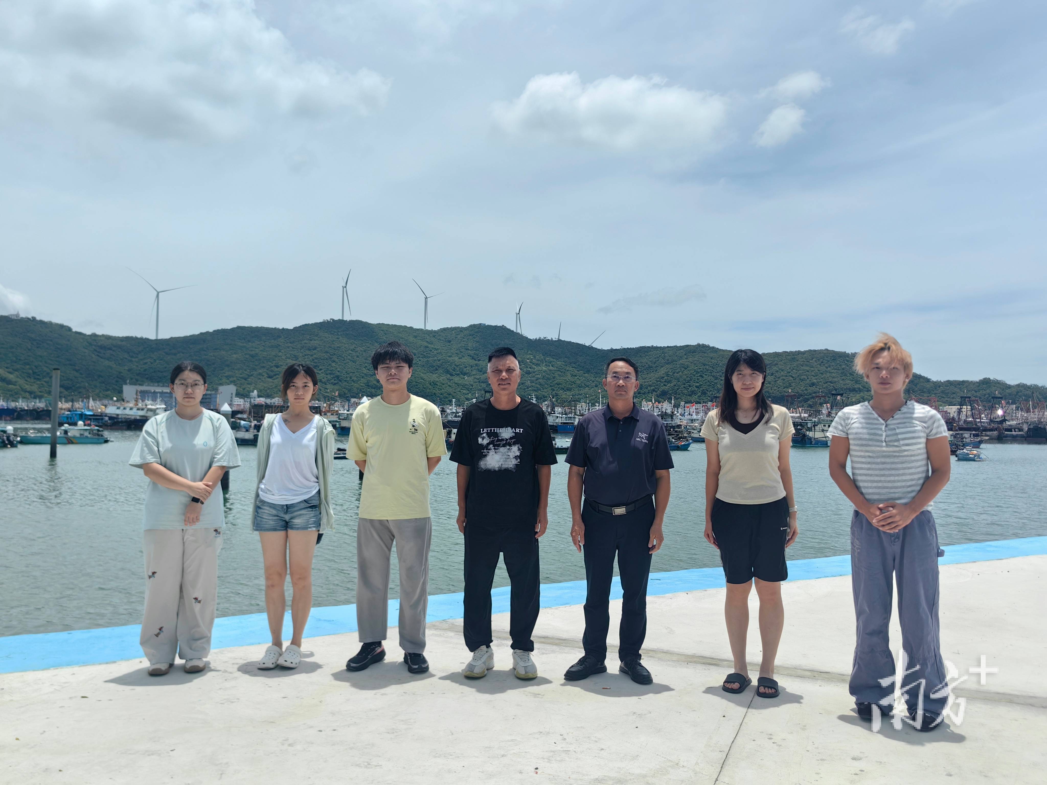 讓舊碼頭蝶變海釣樂園？大學生團隊為閘坡漁旅融合獻計獻策