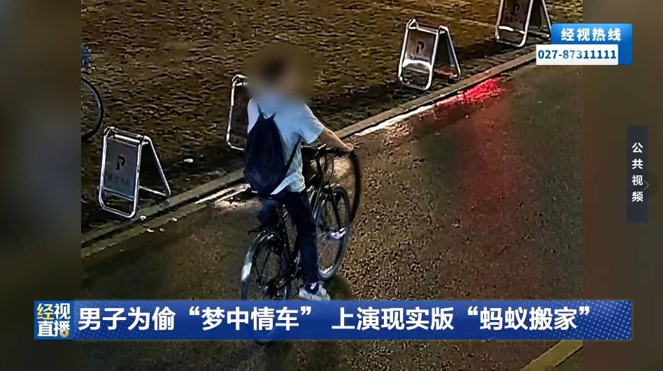 男子為偷“夢中情車”，上演現實版“螞蟻搬家”，盜取鄰居兩輛名貴腳踏車，11分鐘被抓