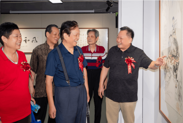 翰墨載哲思 筆韻潤文脈——陳開豔哲理主題書法作品展在廣西南寧晉唐書院隆重開幕