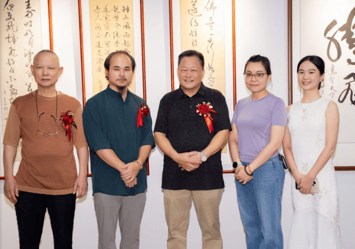 翰墨載哲思 筆韻潤文脈——陳開豔哲理主題書法作品展在廣西南寧晉唐書院隆重開幕