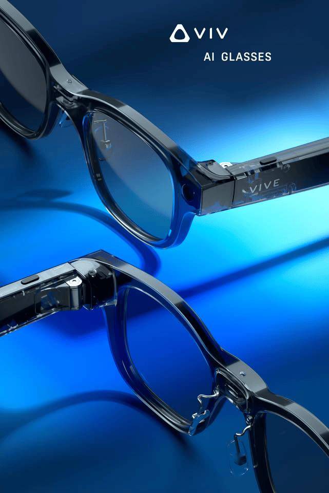HTC推出AI智慧眼鏡VIVE Eagle：主打隱私保護，499美元起