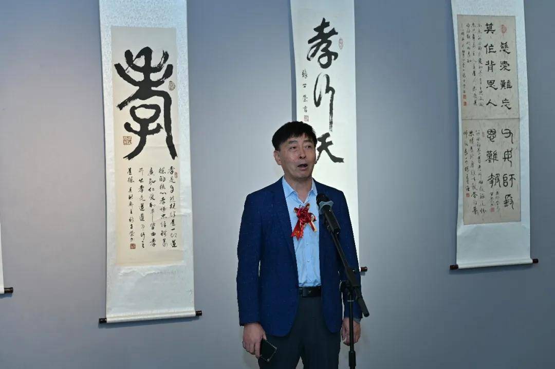 原創薛瑄家風忠孝傳家書法名家作品展在山西省圖書館啟幕
