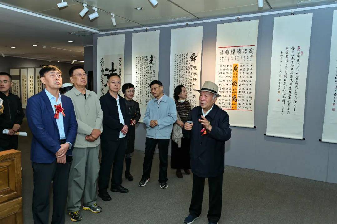 原創薛瑄家風忠孝傳家書法名家作品展在山西省圖書館啟幕
