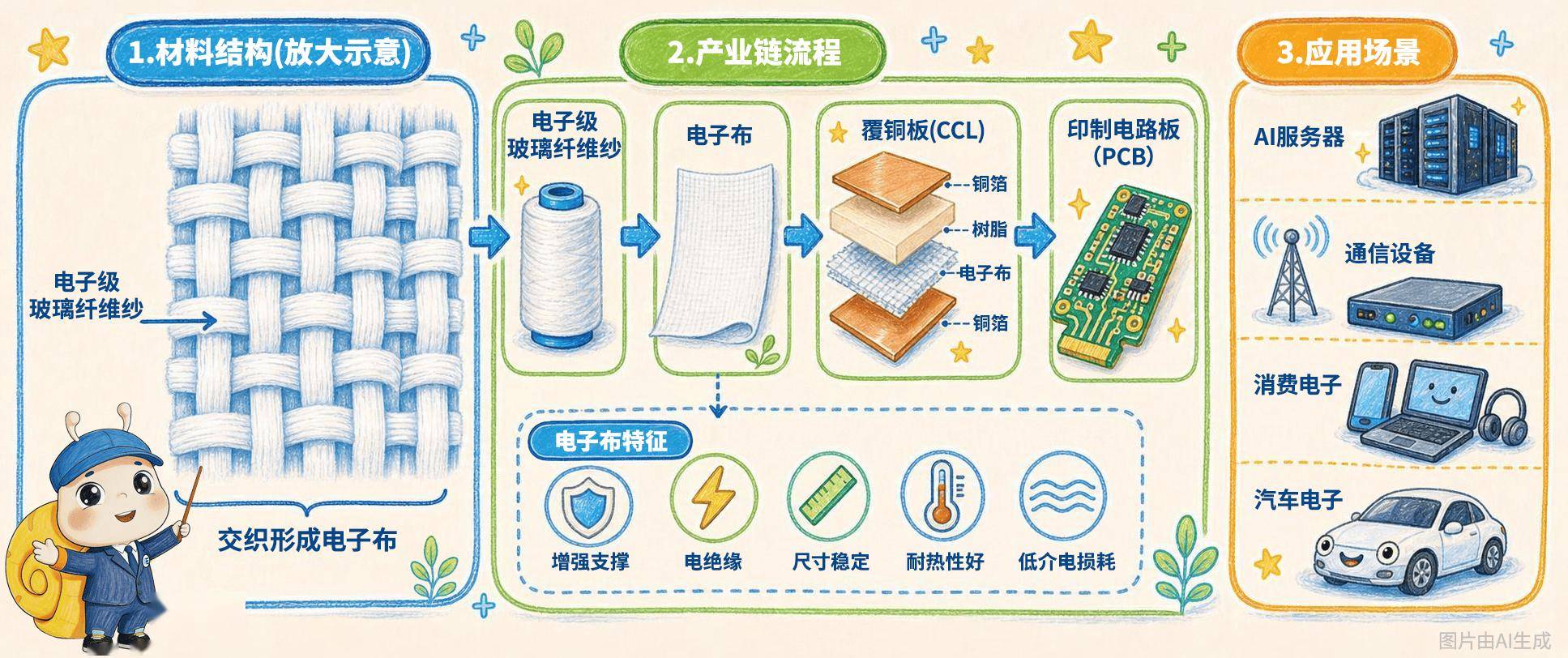 【指數陪伴知識】“電子布”是電子還是布？如何透過基金來參與？