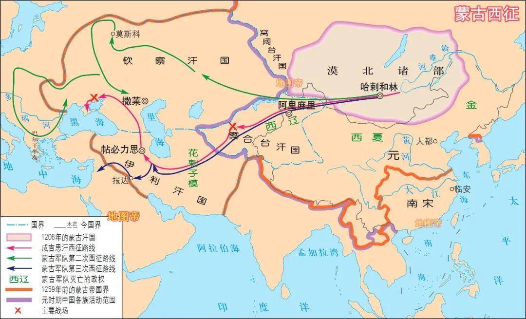 原創龐大的蒙古帝國，為什麼會快速解體？
